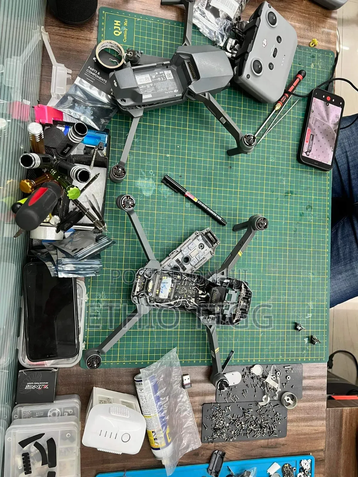 Drone ድሮን ጥገና