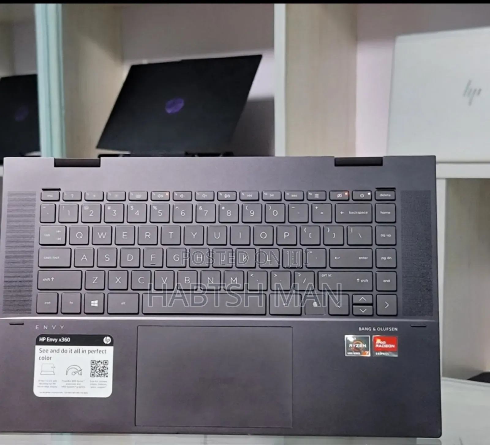 New Laptop HP Envy x360 16GB AMD Ryzen 7 SSD 512GB