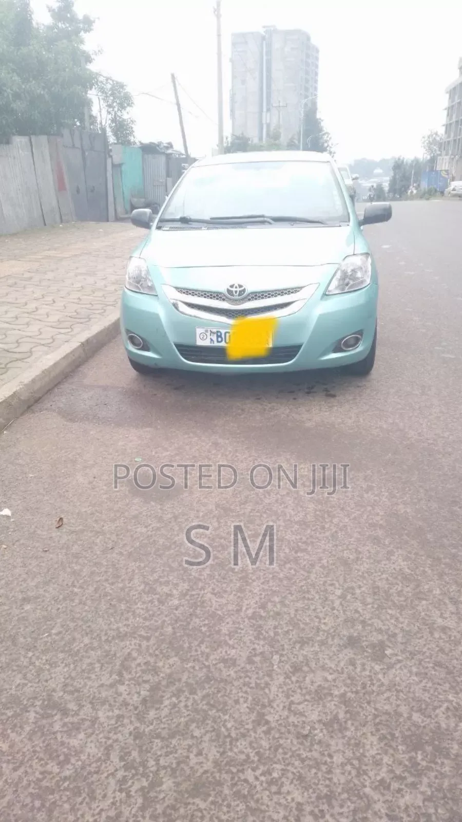 Toyota Yaris 2008 Blue