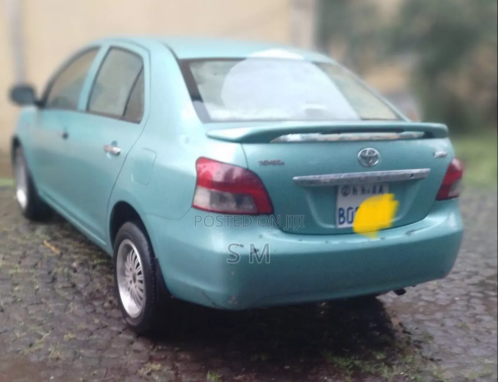 Toyota Yaris 2008 Blue