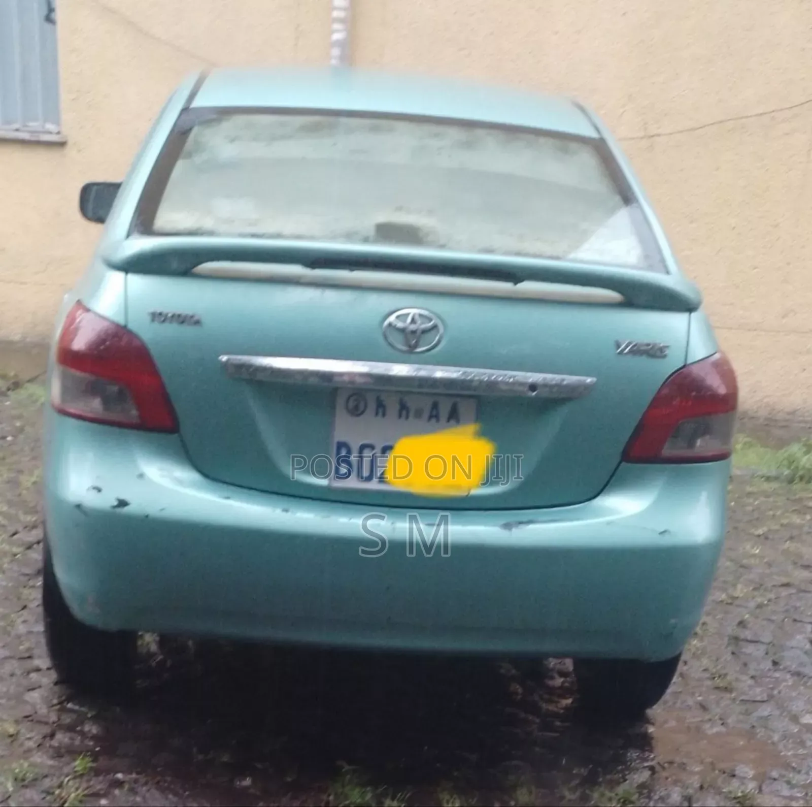 Toyota Yaris 2008 Blue