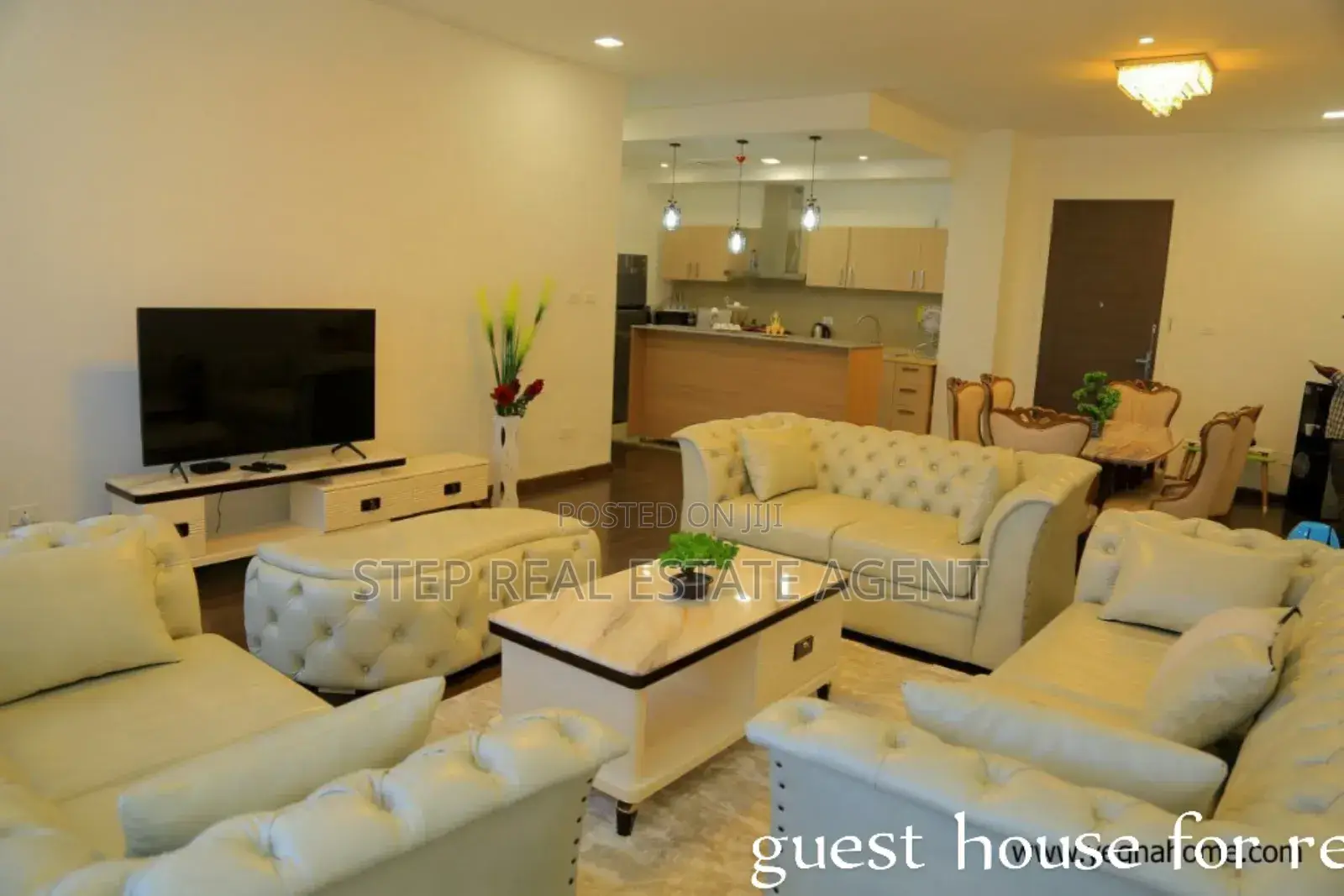 Furnished 3bdrm Apartment in Bole for rent
