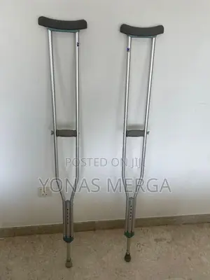 Crutches for Youth/Adults/Tall Adults,Gray (Size :112_159cm)