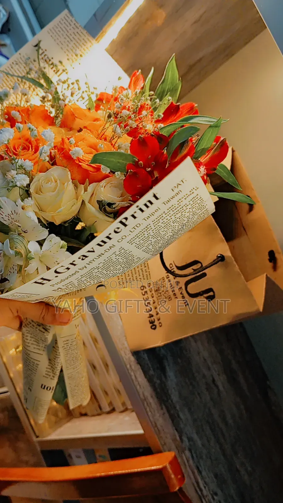 Yaho Flower Gift Package