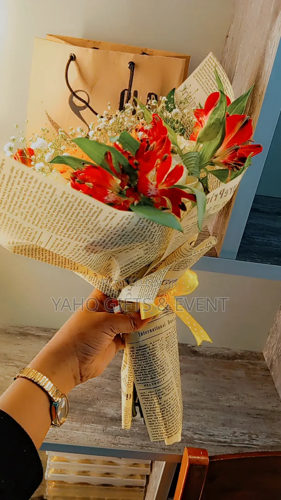 Yaho Flower Gift Package