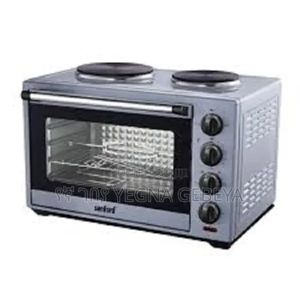 Sanford Electric Oven With 2 Hot Plate 50 Litre