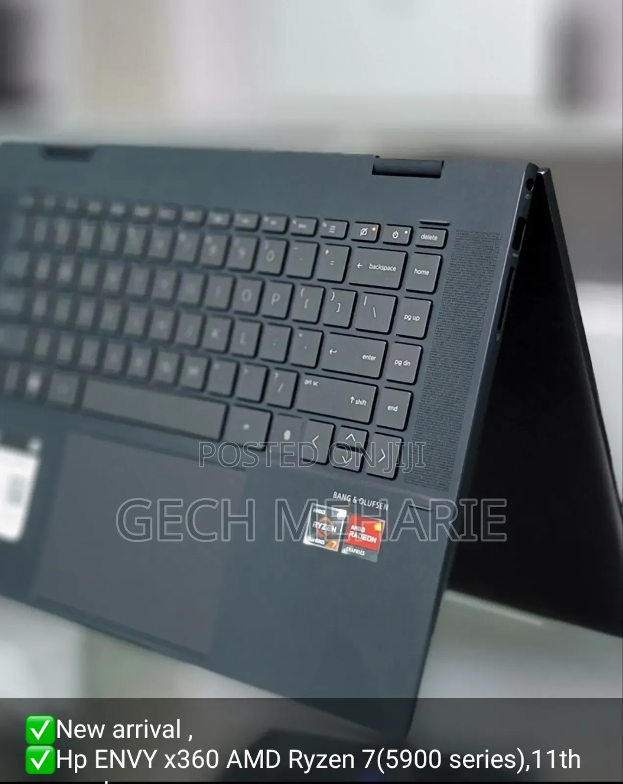 New Laptop HP Envy X360 16GB AMD Ryzen 7 SSD 512GB