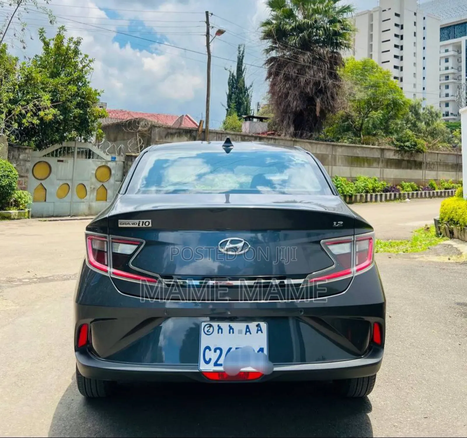 New Hyundai I10 2022 Gray