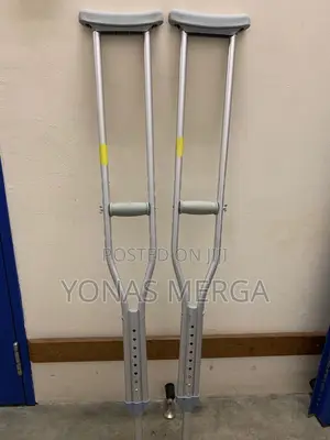 Photo - Crutches Lightweight Ergonomic Handles 2pieces(Color:1piece)