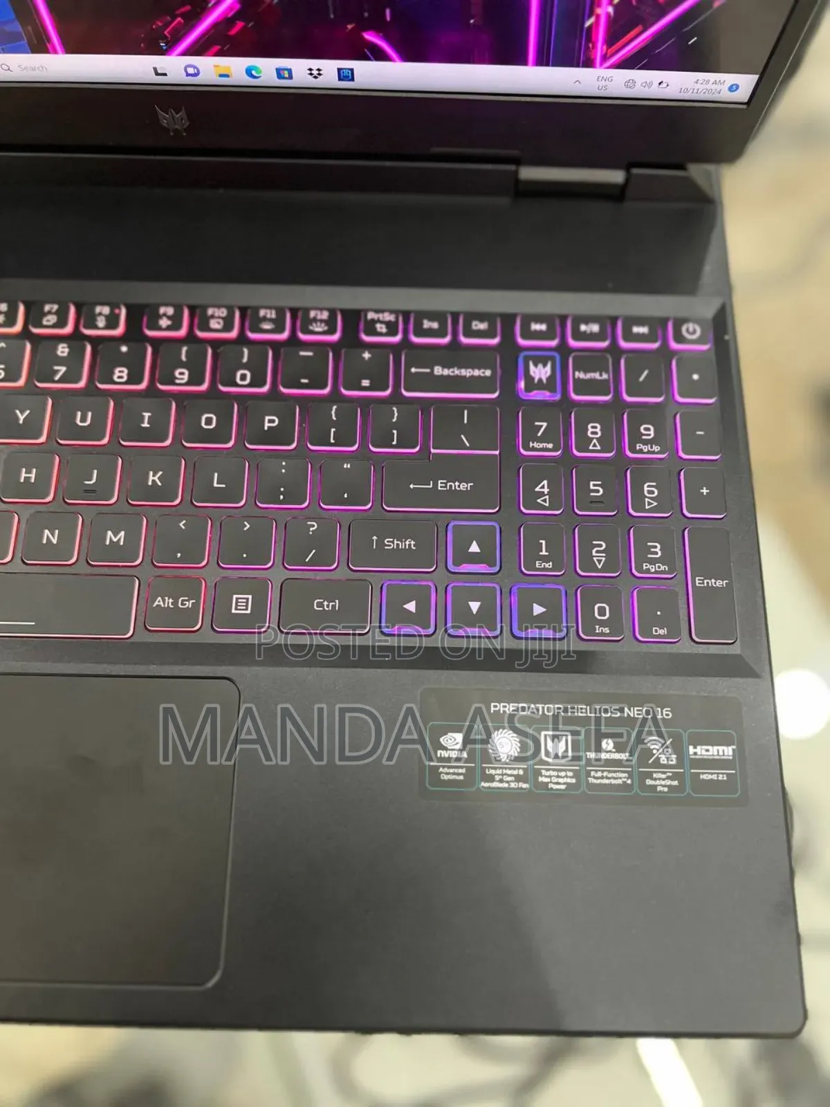 New Laptop Acer Predator Helios 16 32GB Intel Core I9 SSD 1T