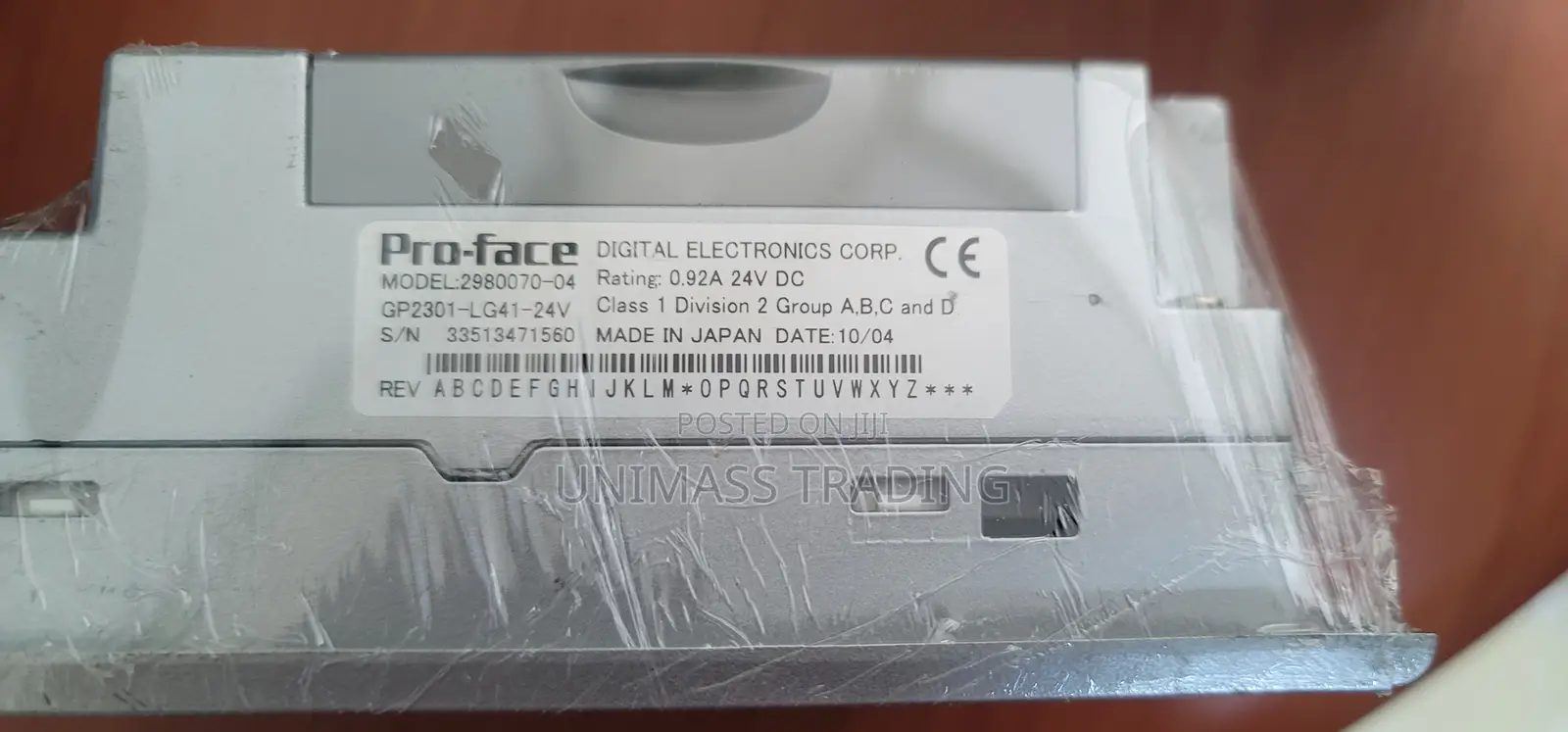 Proface Hmi Gp2301-Lg41-24v