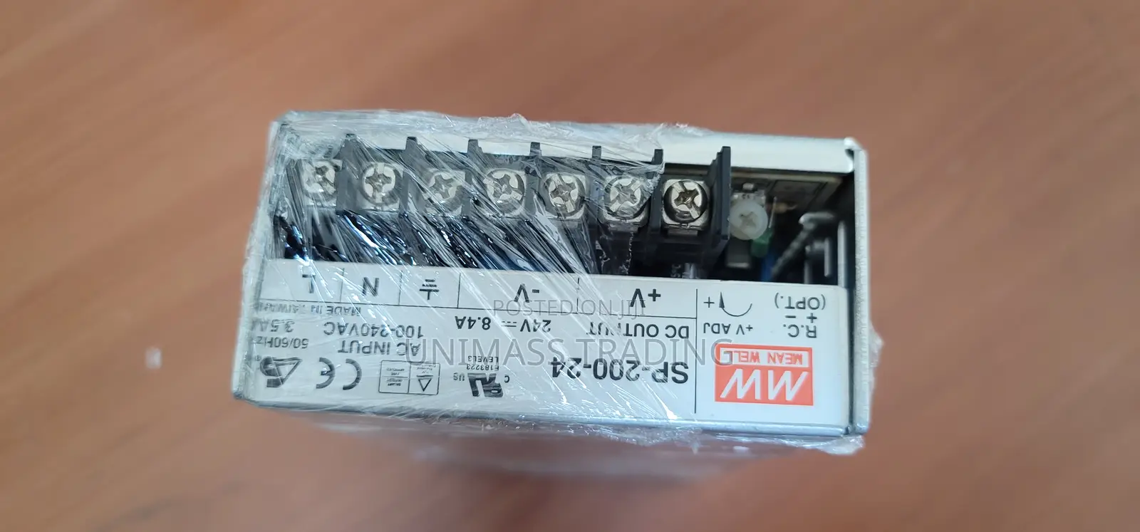 Power Supply 220VAC to 24vdc/8.4amp