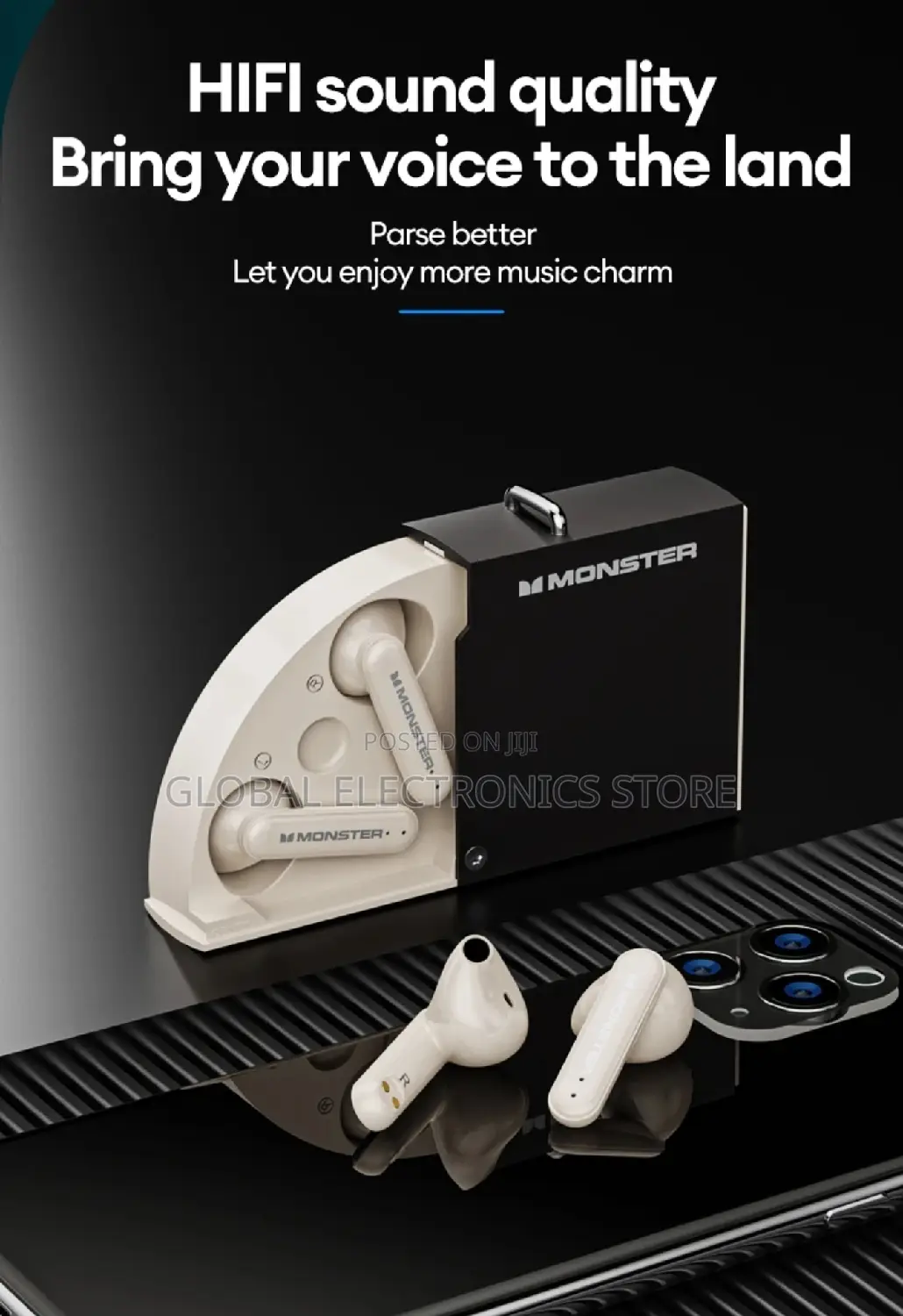Monster Original Bluetooth 5.3 Hifi Low Latency Headphone