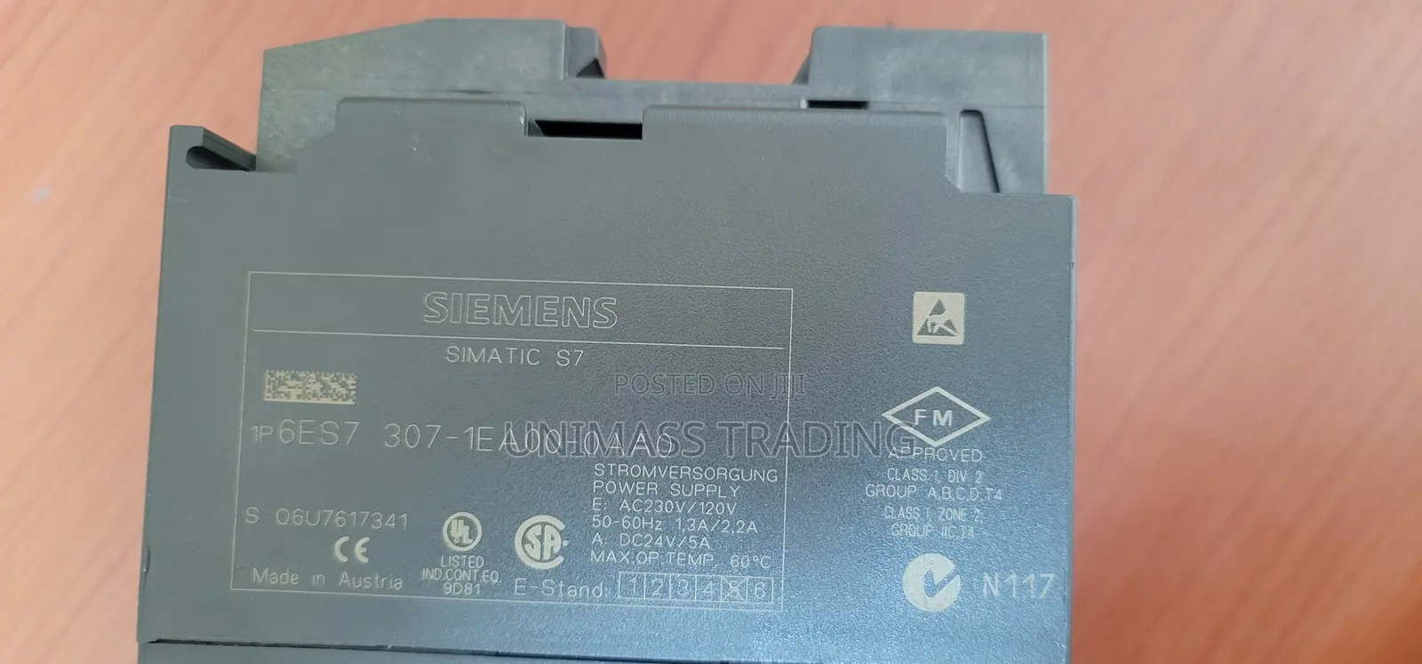 Power Supply PS 307220VAC to 24vdc/5amp