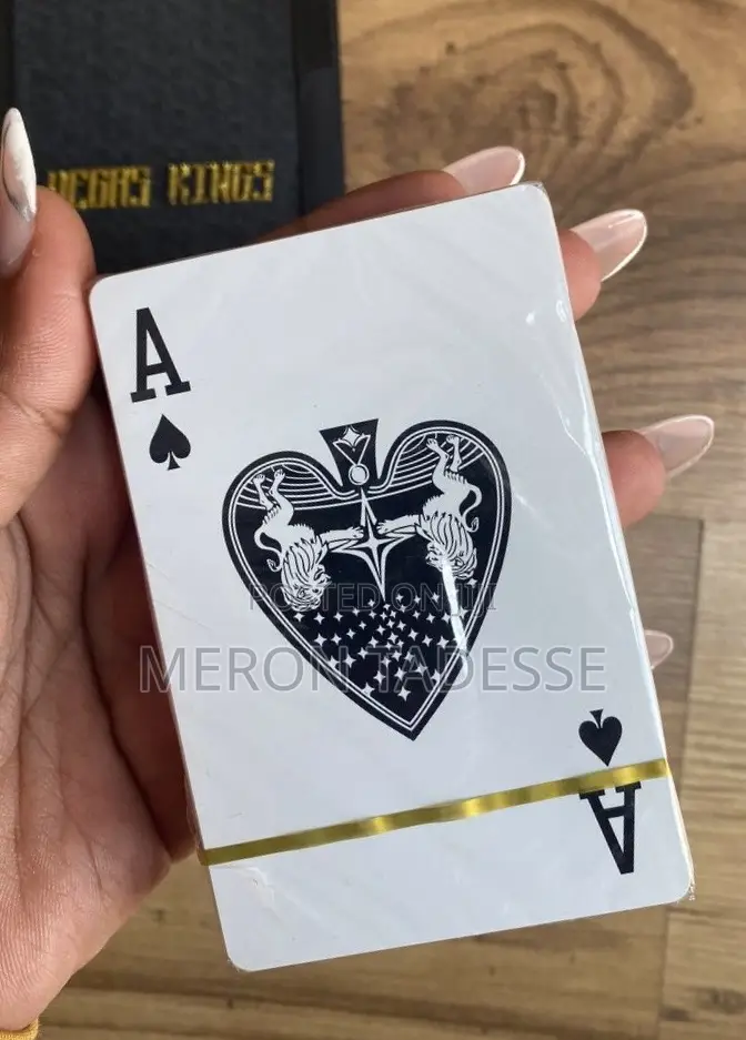 ኦርጅናል የፕላስቲክ ካርታ | የሚታጠብ Vegas Kings Plastic Playing Card