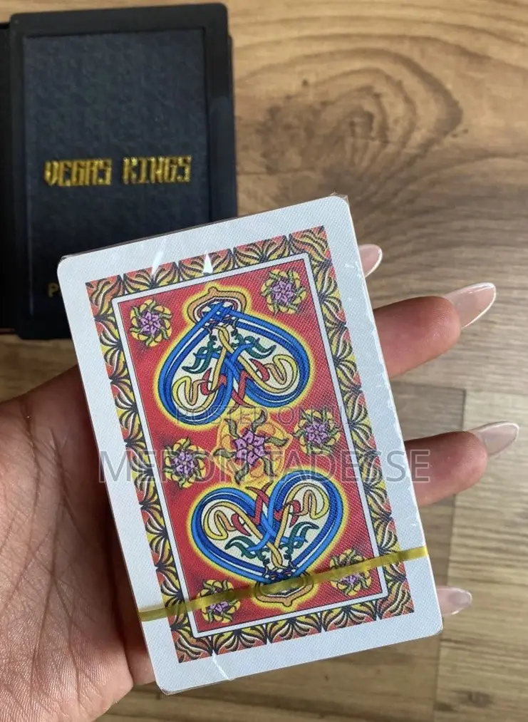 ኦርጅናል የፕላስቲክ ካርታ | የሚታጠብ Vegas Kings Plastic Playing Card