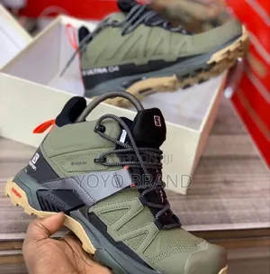 Salmon Gore-Tex Fashion Boots