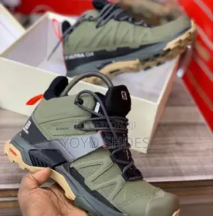 Salmon Gore-Tex Fashion Boots