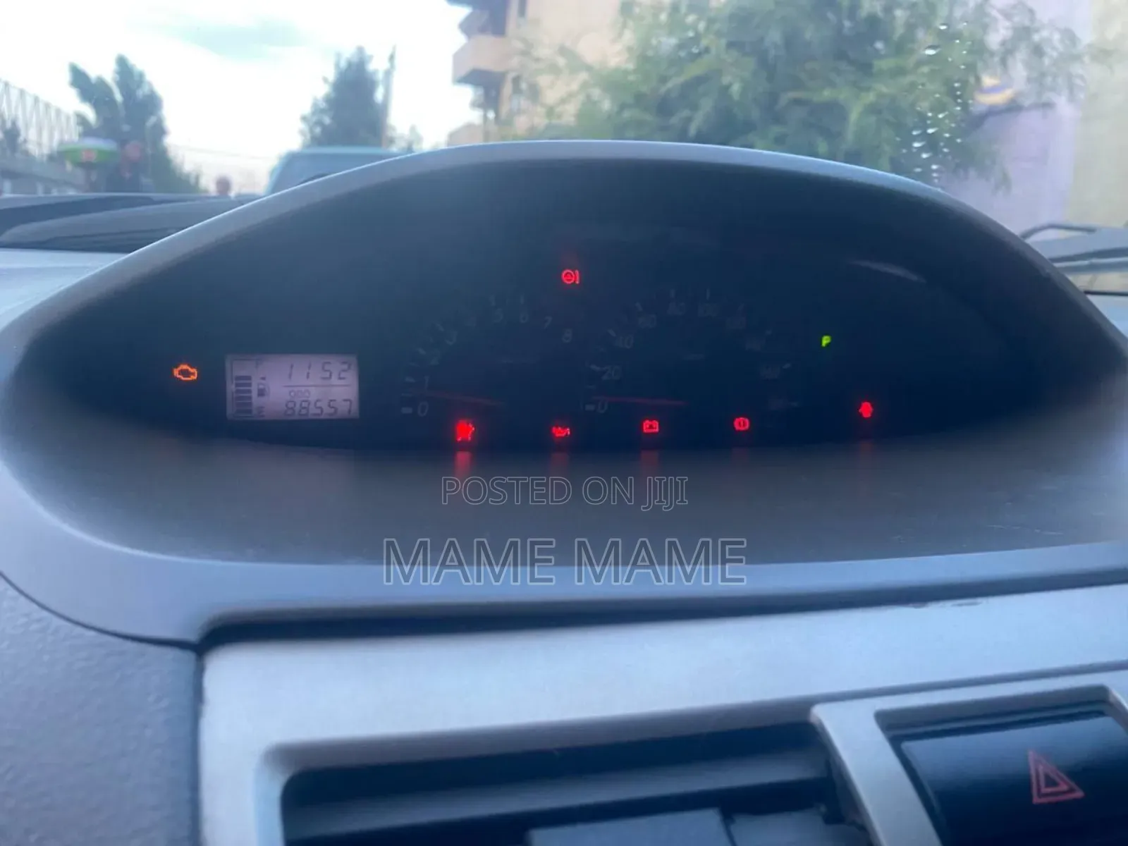 Toyota Belta 2010 Red