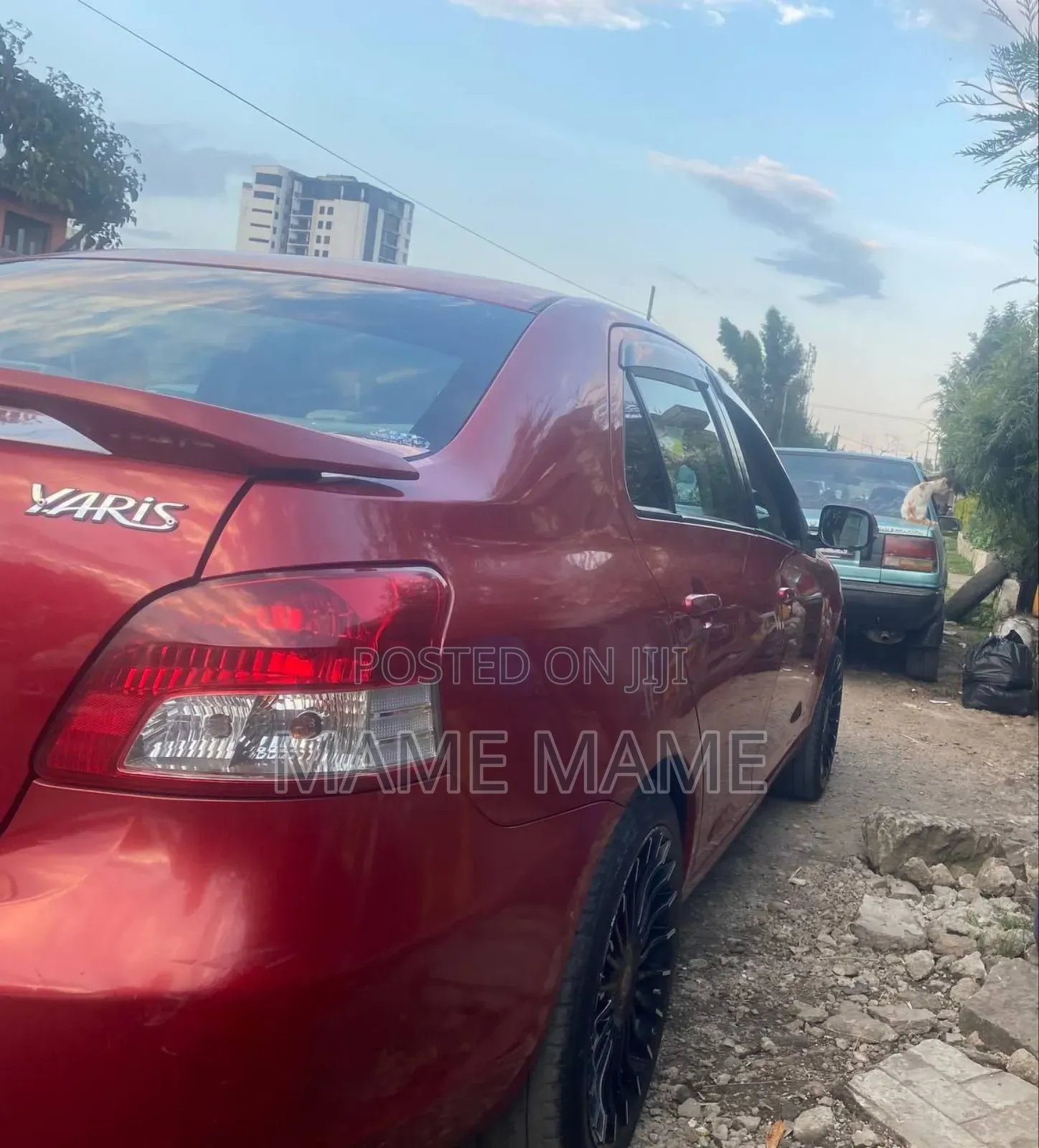 Toyota Belta 2010 Red