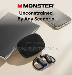 Photo - Original Monster ጆሮ ውስጥ ሳይገባ አዲስ ቴክኖሎጂ በመጠቀም የሚሰራ Headphone