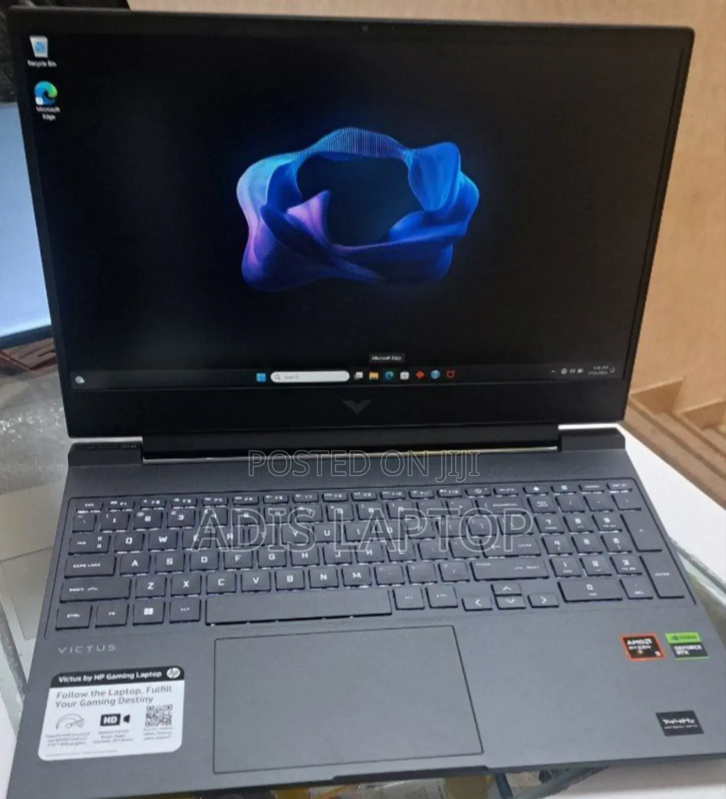 New Laptop HP Victus 16 8GB AMD Ryzen 5 SSD 512GB