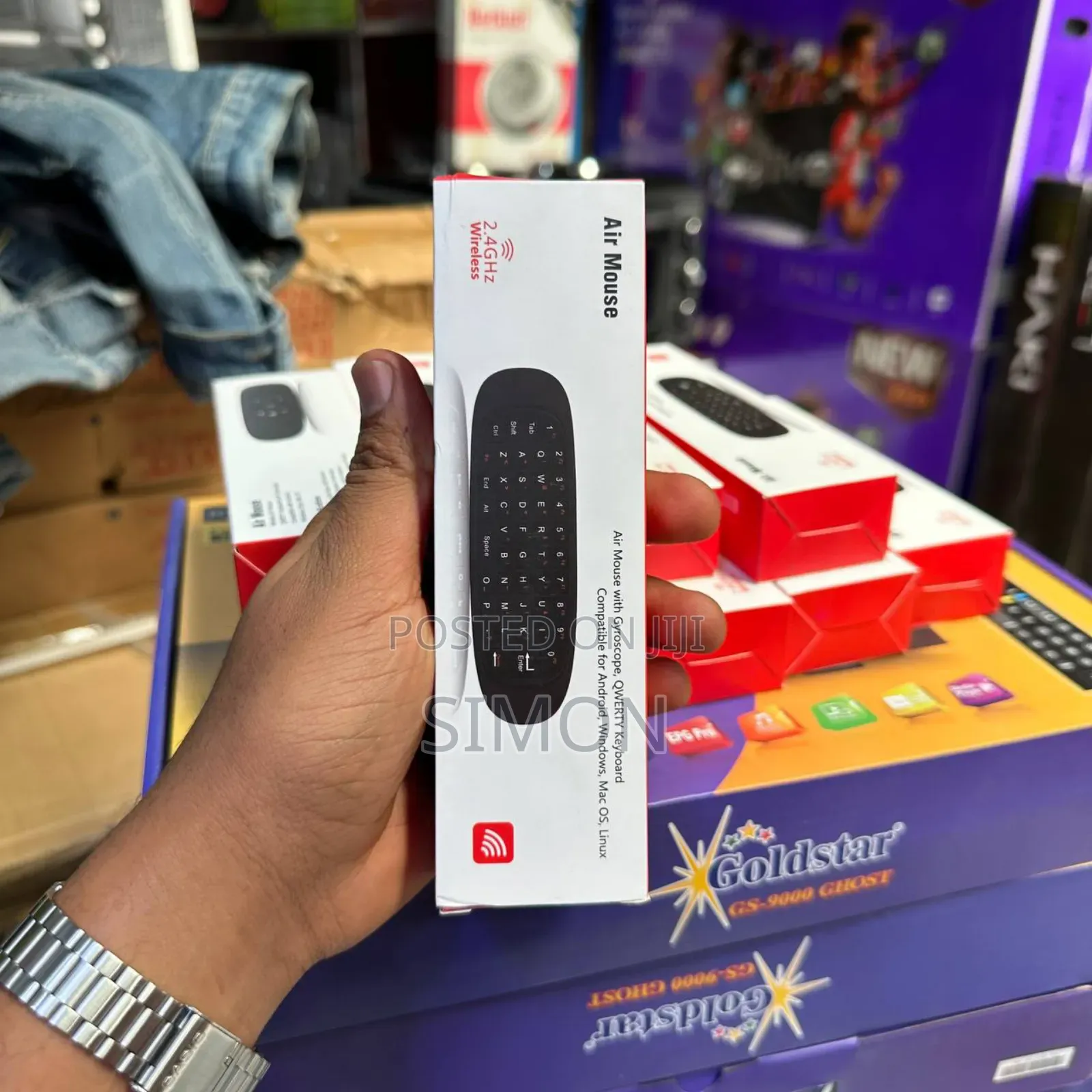 Air Mouse Universal Remote Wireless For Tv Box, Tv