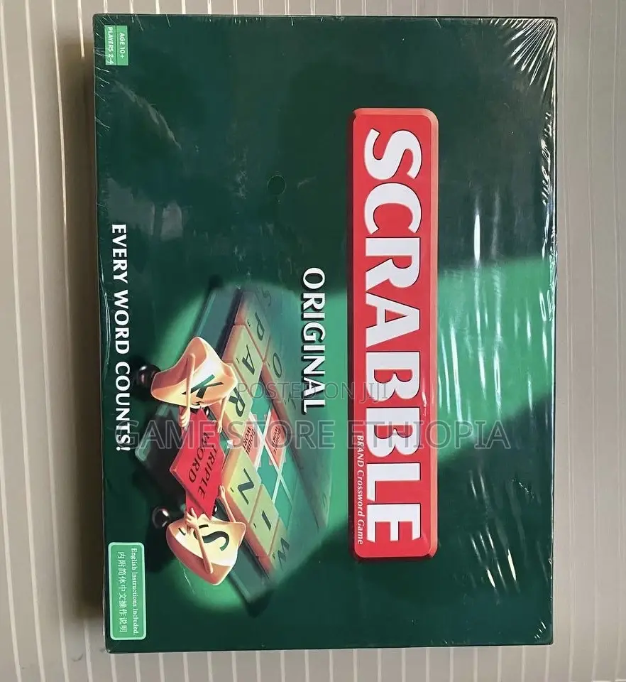 SCRABBLE | Family , Office Game ስክራምብል | የቦርድ ጨዋታ
