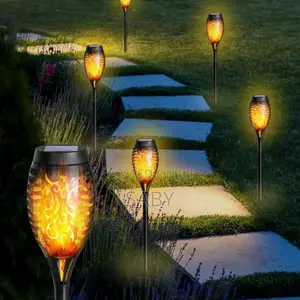 Solar Powered Flame LED Light