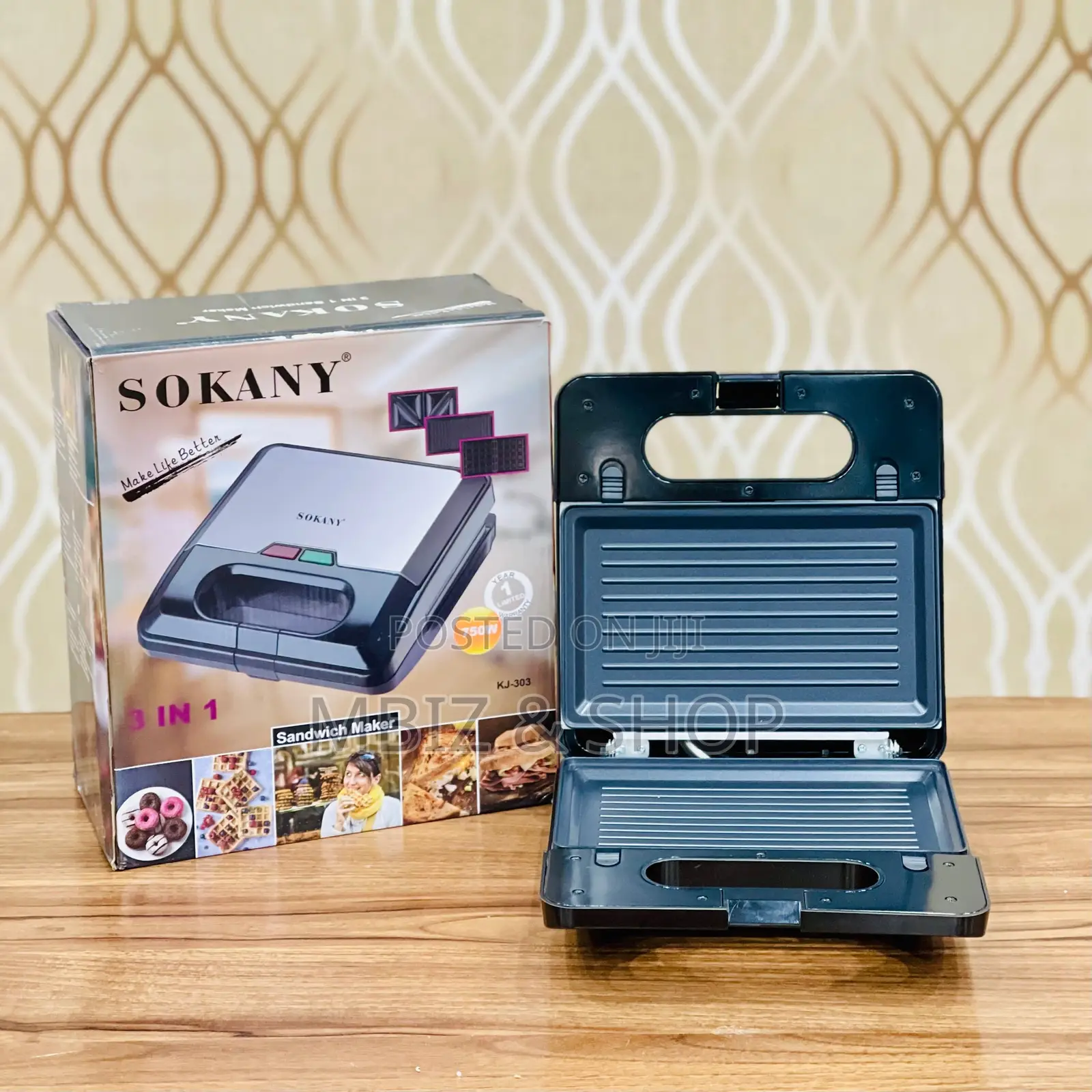 Sokany 3 in 1 Multi Snacks Maker