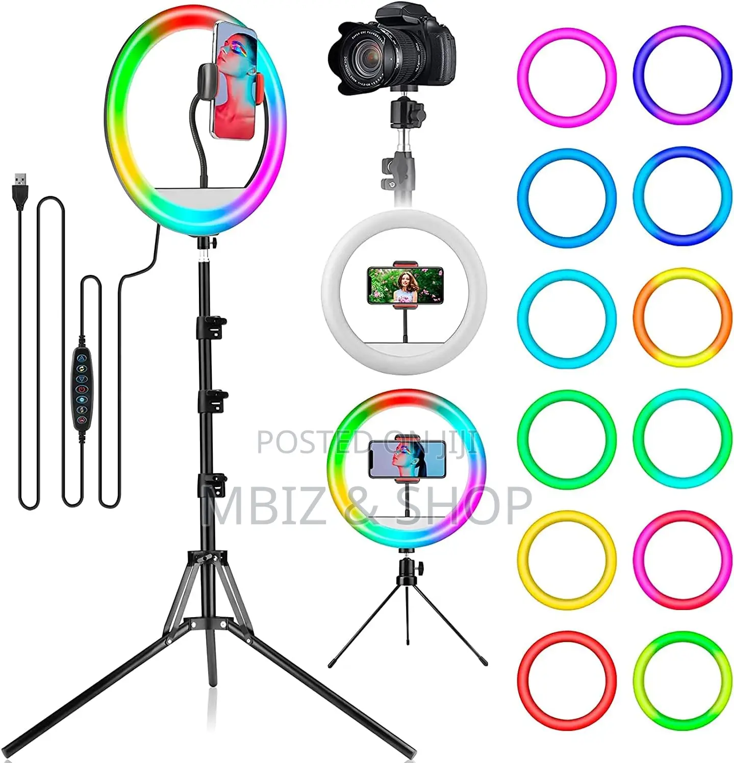 RGB LED Soft Ring Light