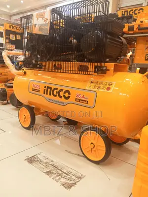 Ingco 100 Litter Belt Compressor