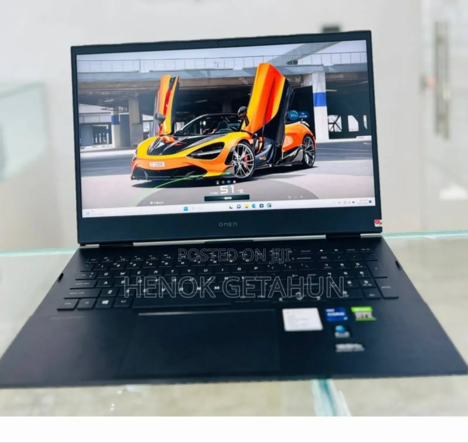 New Laptop HP Omen 17 16GB Intel Core I7 SSD 512GB