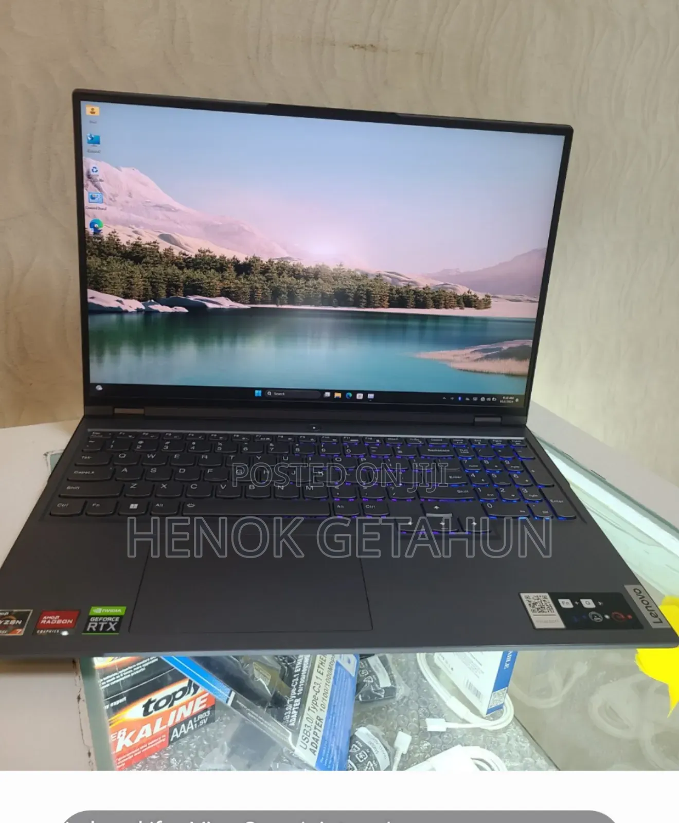 New Laptop Lenovo Legion 5 16GB AMD Ryzen 7 SSD 512GB