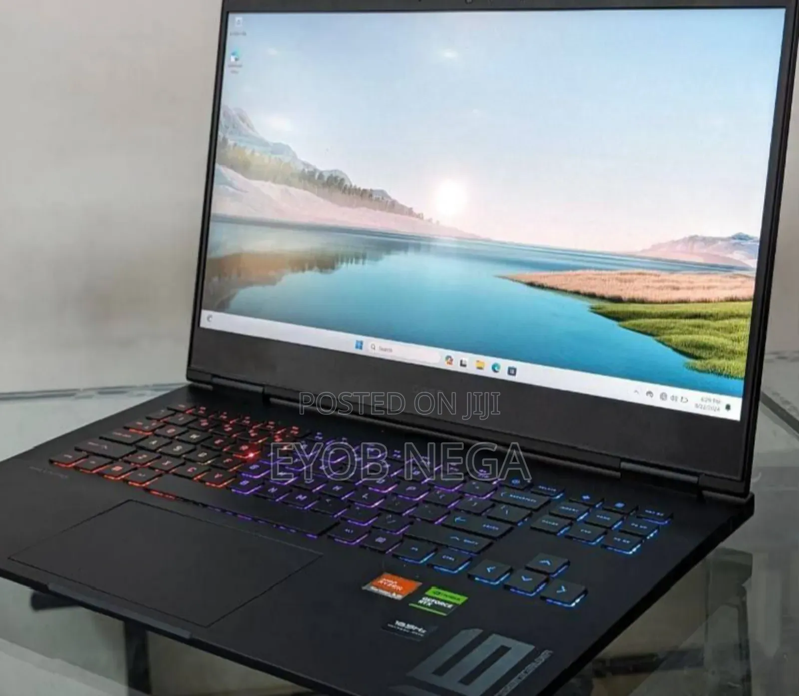 New Laptop HP Omen 16 16GB AMD Ryzen 9 SSD 512GB