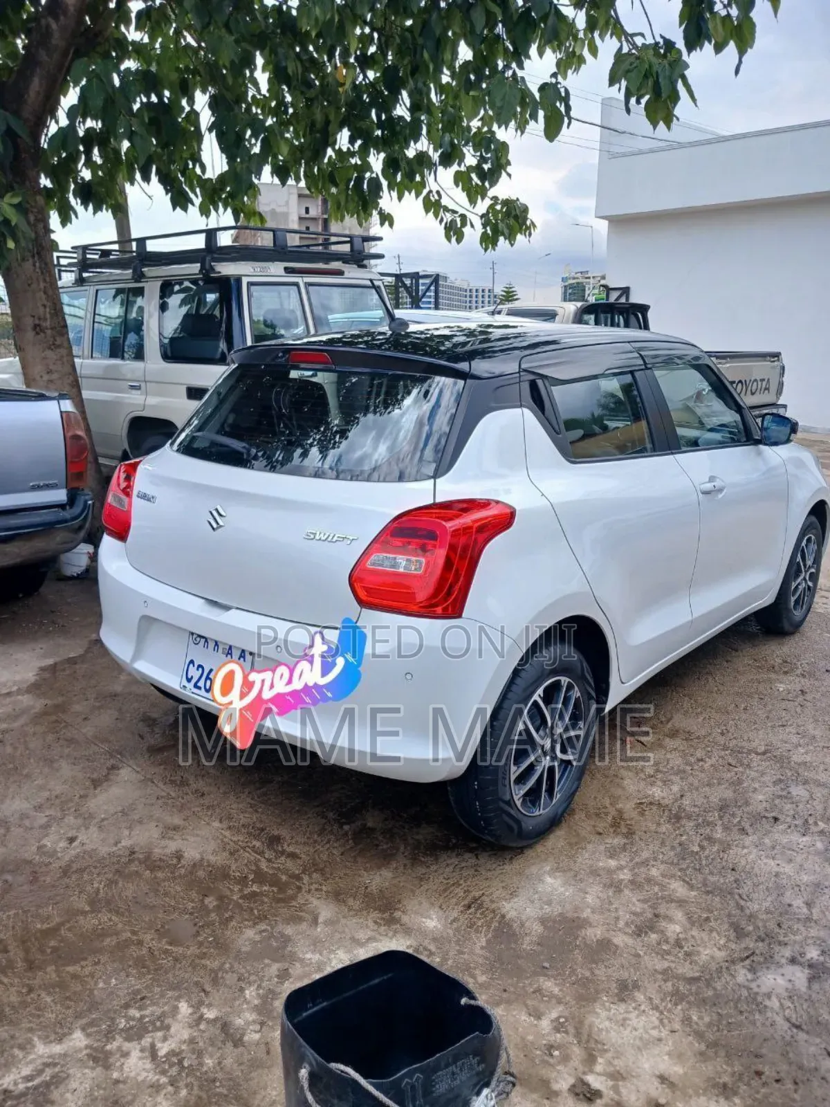 New Suzuki Swift 2022 White
