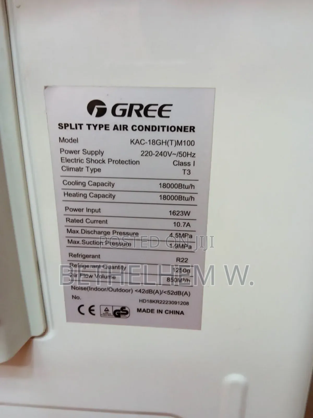 Gree Split Type Air Conditioner