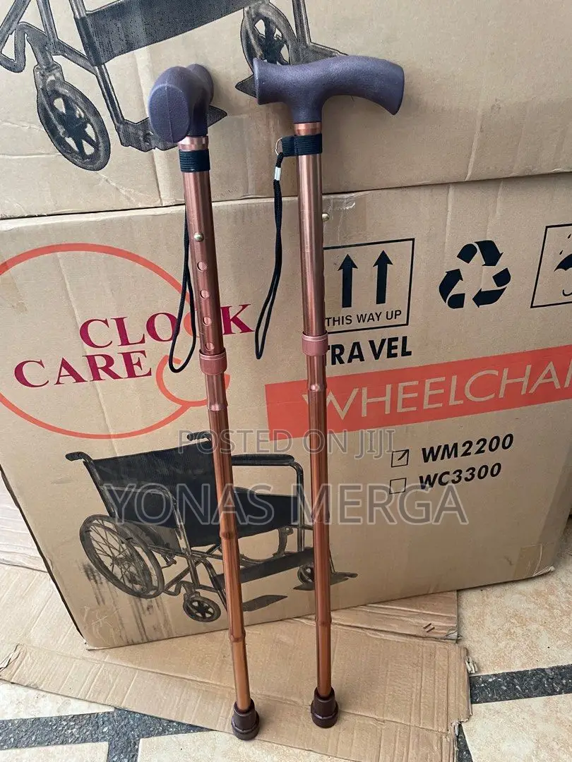 Hand Walking Stick, S Foldable Lathi Silver,Black and Golden