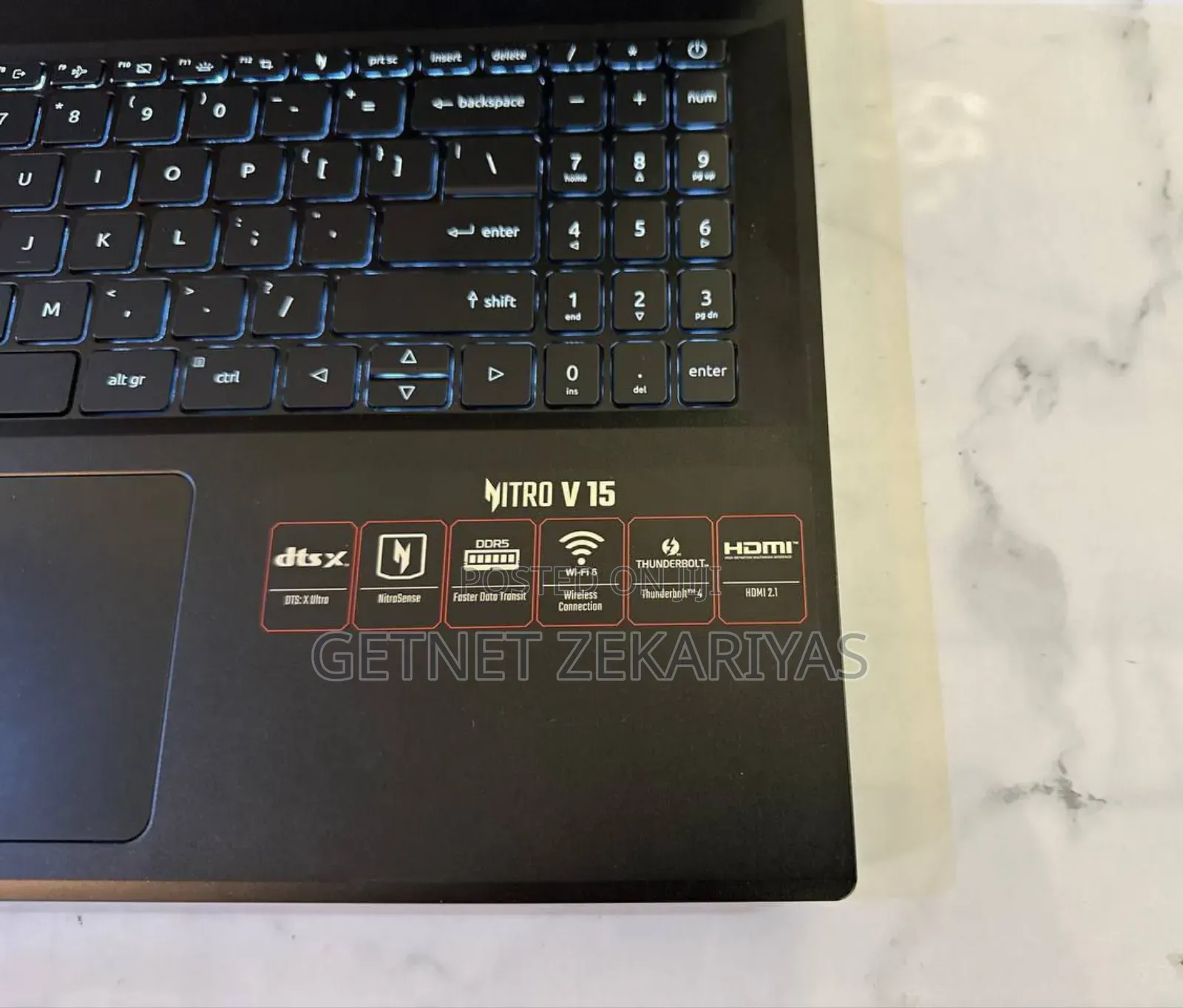 New Laptop Acer Nitro 17 8GB Intel Core I5 SSD 512GB