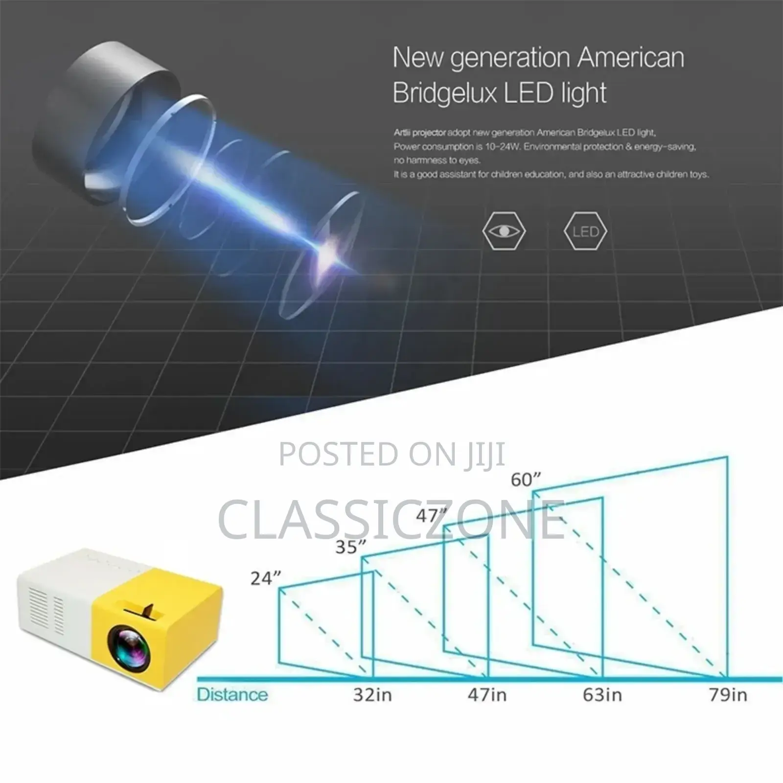 Borrego Mini LED Projector