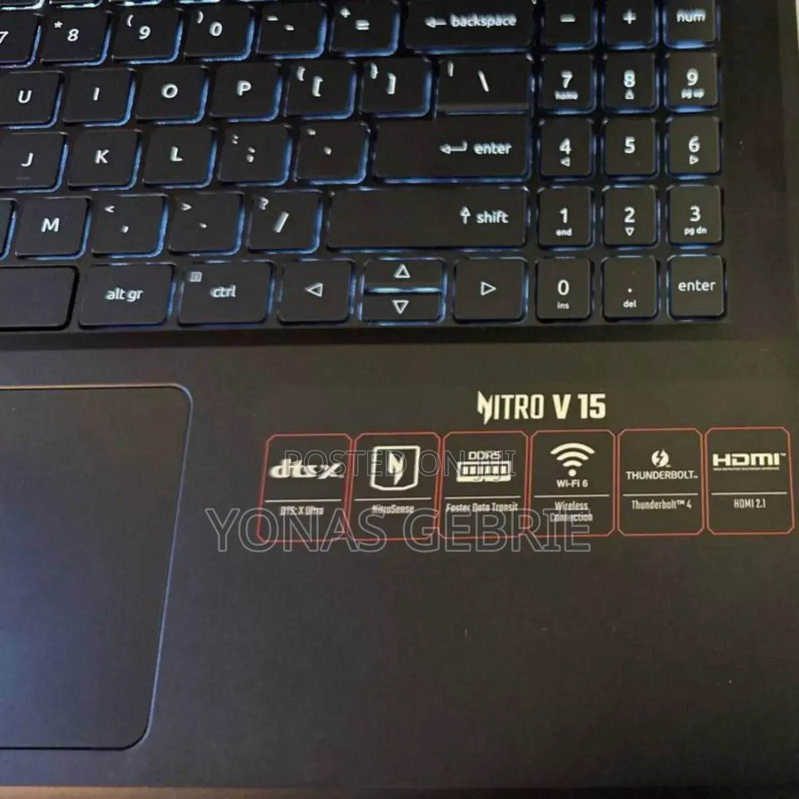 New Laptop Acer Aspire v Nitro 8GB Intel Core I5 SSD 512GB