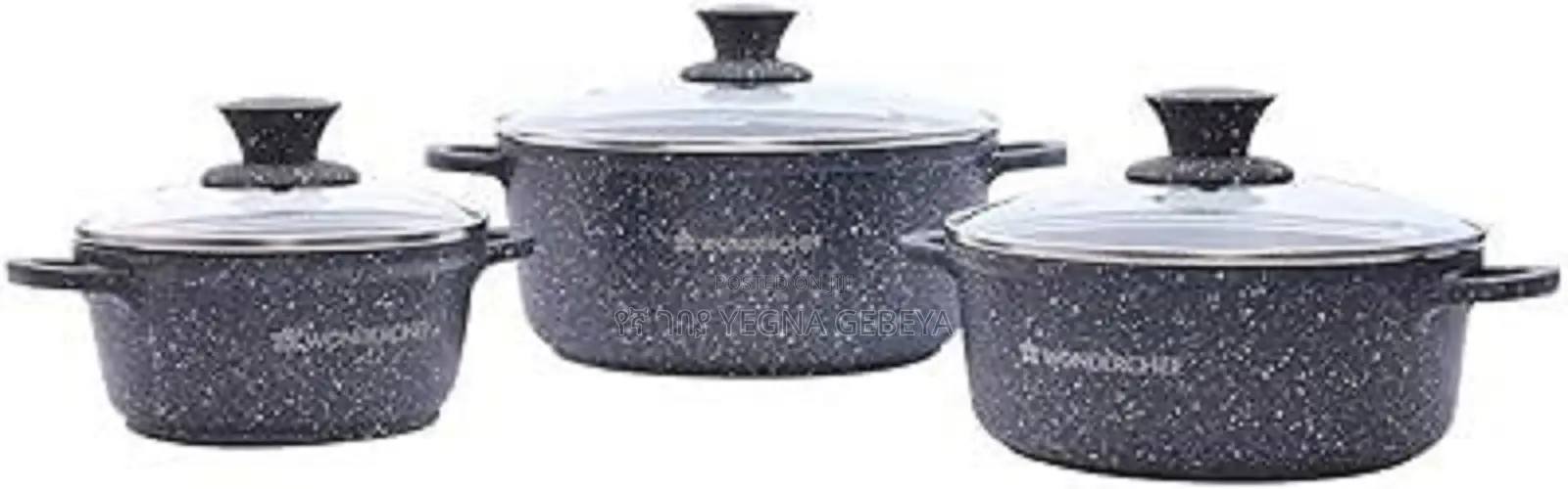 3 PCS Cookware Set