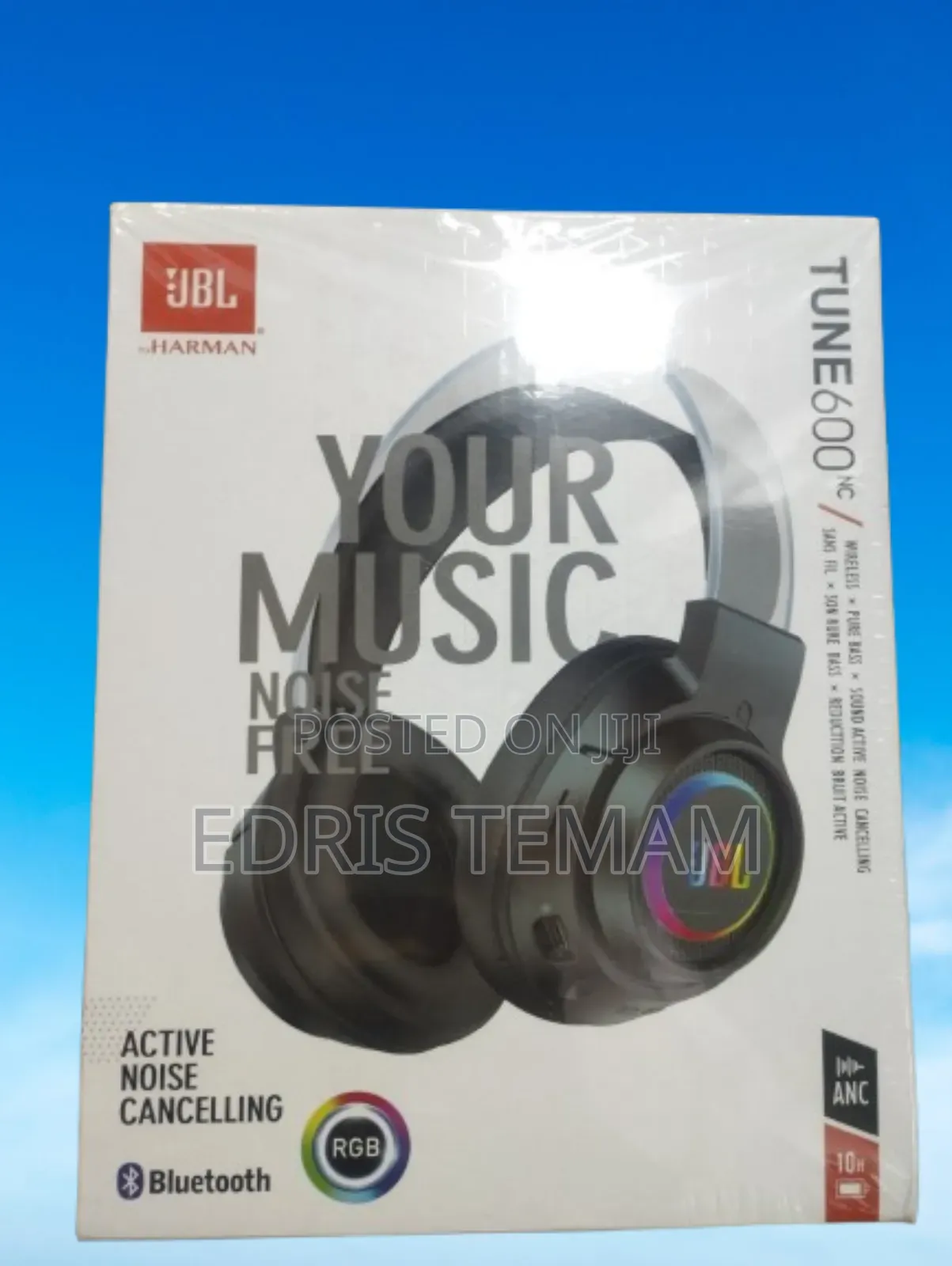 JBL Wireless Headphones Black Dare to Listen