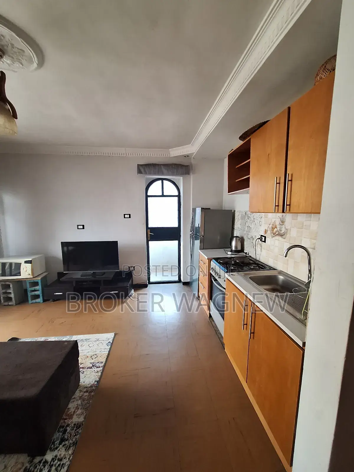 Furnished 1bdrm Apartment in Bole for rent