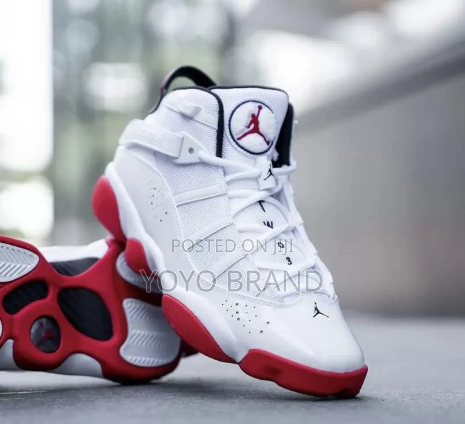 Air Jordan 6 Rings "White University