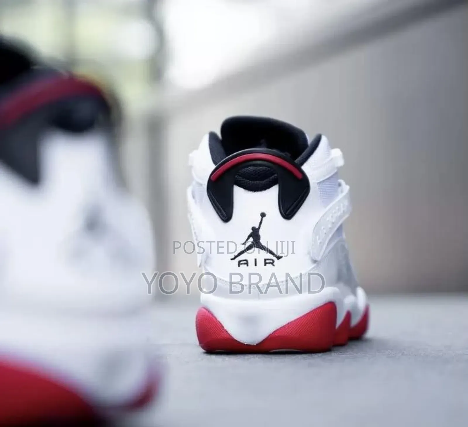 Air Jordan 6 Rings "White University