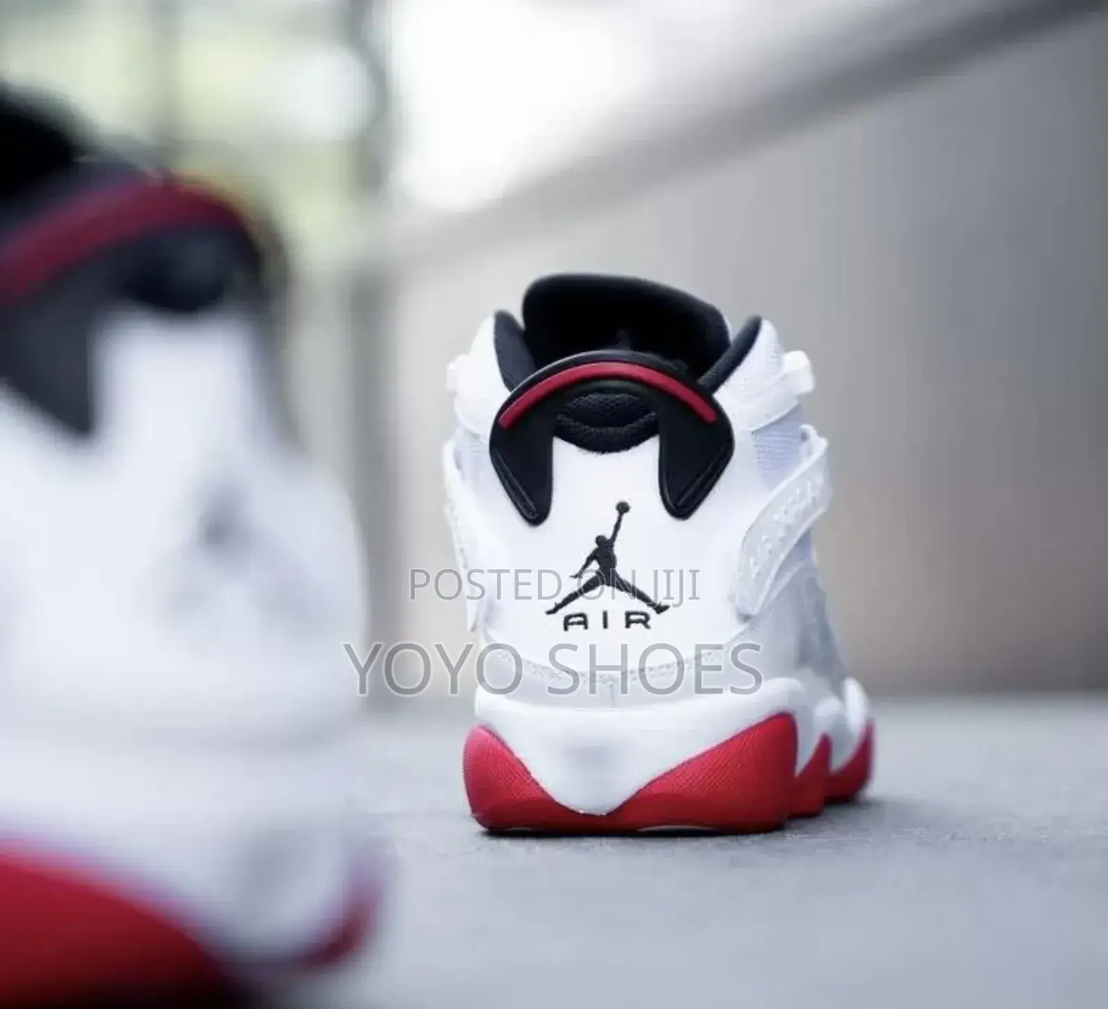 Air Jordan 6 Rings "White University