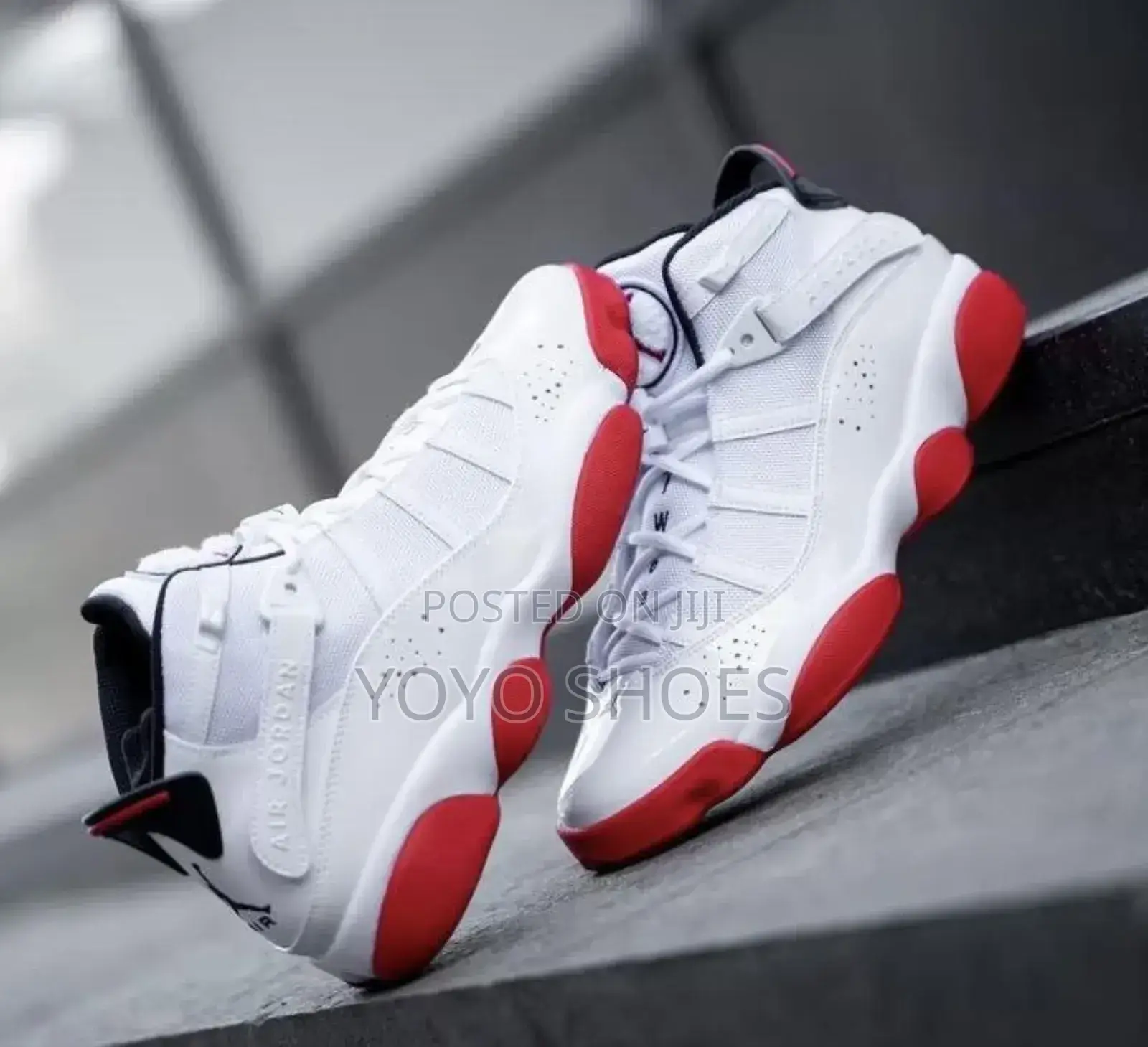 Air Jordan 6 Rings "White University