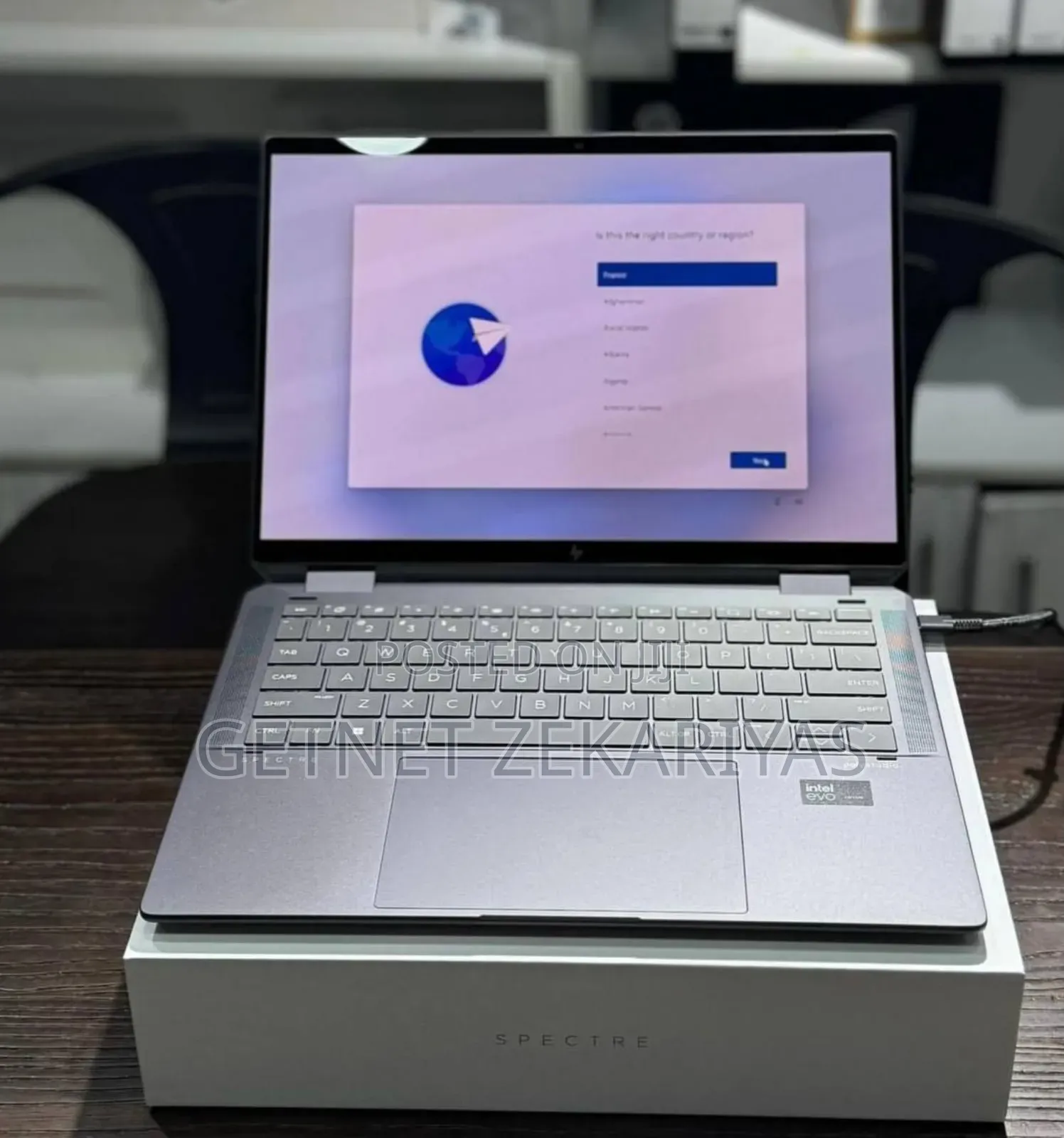 New Laptop HP Spectre 32GB Intel Core I7 SSD 2T