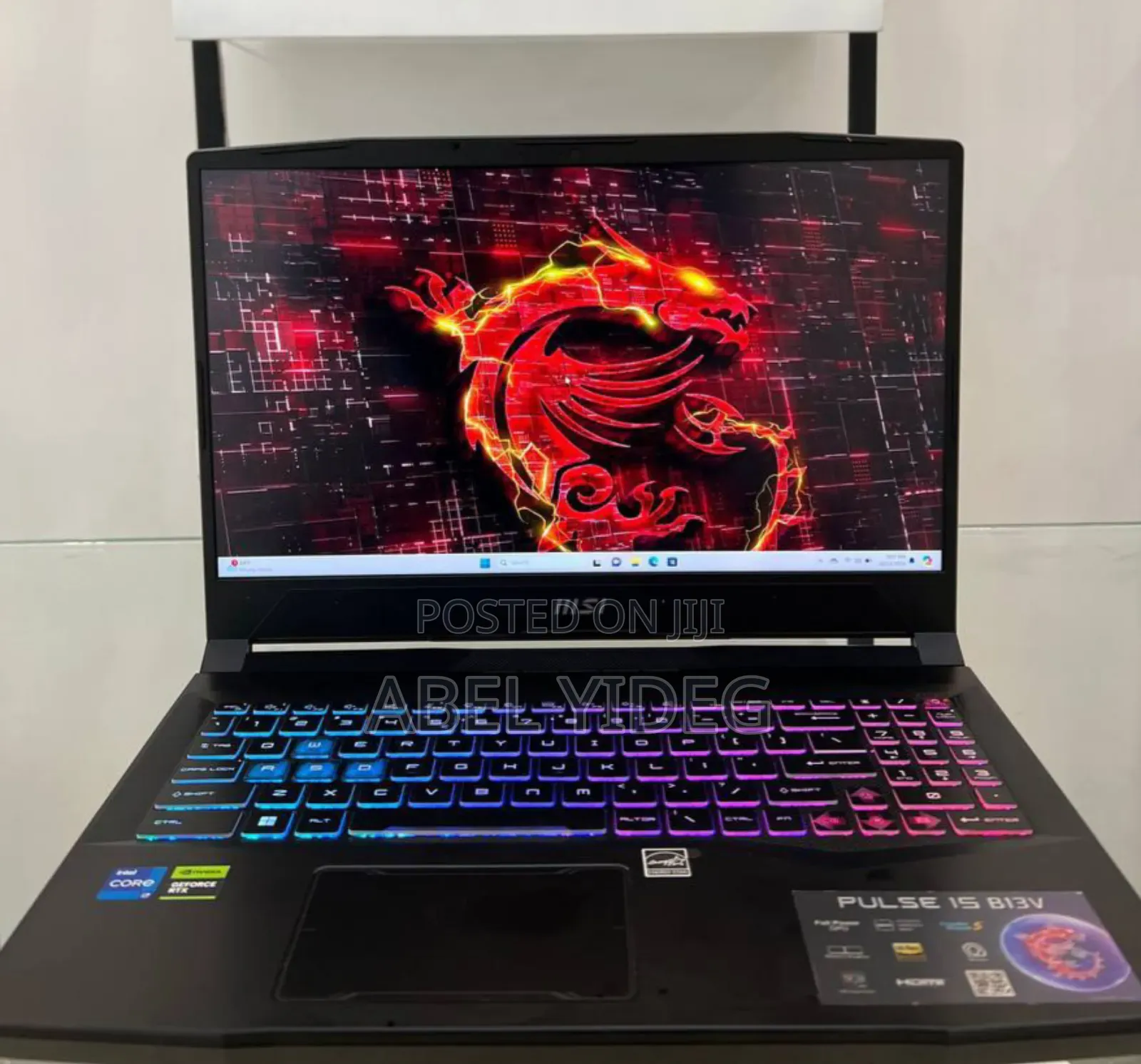 New Laptop MSI Pulse GL76 16GB Intel Core I7 SSD 1T
